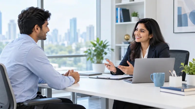 A professional career conversation